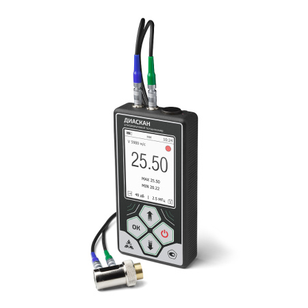 Ультразвуковой толщиномер ДИАСКАН-М (с преобразователем 10 МГц) купить по низкой цене | МАКСПРОФИТ