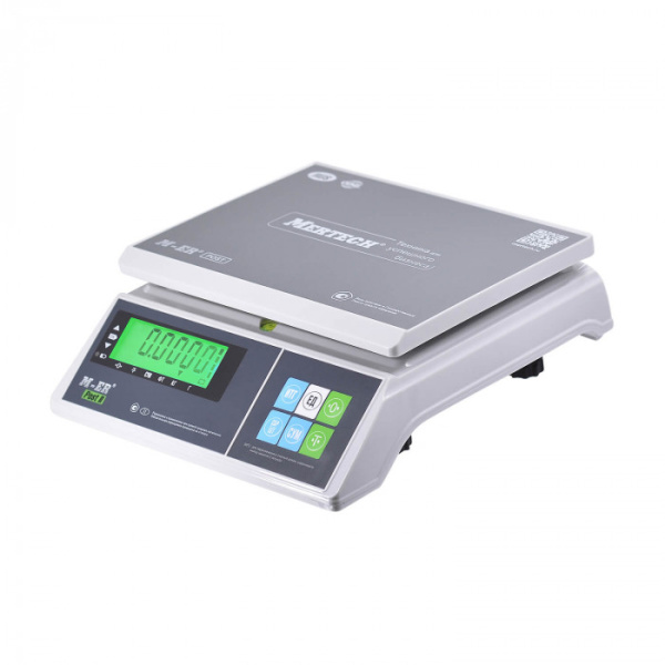 Порционные настольные весы M-ER 326 AFU-6.01 "Post II" LCD (двойной дисплей) купить по низкой цене | МАКСПРОФИТ