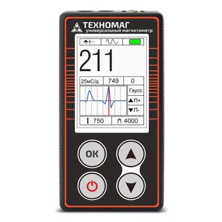 Универсальный магнитометр Техно-НДТ ТЕХНОМАГ с преобразователями П-1М, П-1С, Г-2С и образцами купить по низкой цене | МАКСПРОФИТ