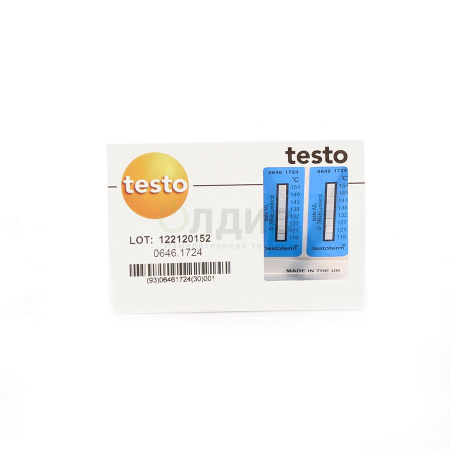Самоклеющиеся термо-индикаторы (10 шт) 116-154°С Testo купить по низкой цене | МАКСПРОФИТ