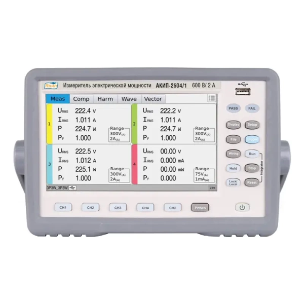 Измеритель мощности АКИП-2504/1 купить по низкой цене | МАКСПРОФИТ