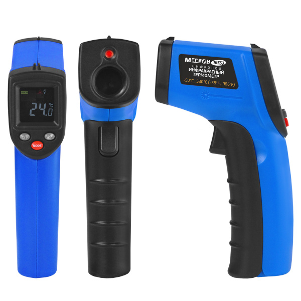 Бесконтактный термометр МЕГЕОН 16553 купить по низкой цене | МАКСПРОФИТ